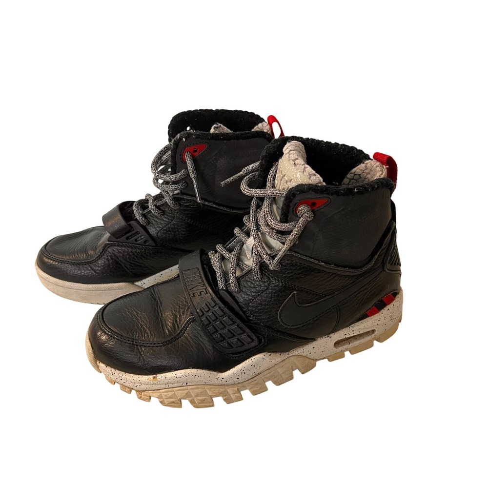 Nike Air Trainer SC Sneakerboot Men 6.5 Black Leather High Top Winter Boots